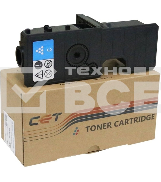 Картридж лазерный CET (PK208) TK-5230C CET8995C Голубой (33 г. 2200 стр.) для KYOCERA ECOSYS P5021cdn/M5521cdn