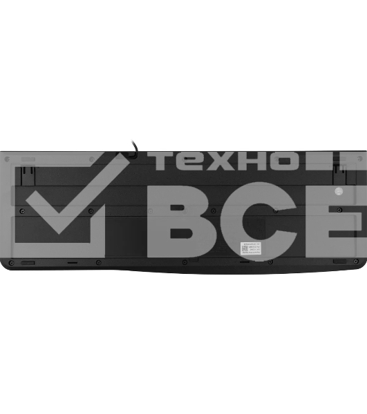 Клавиатура проводная Logitech K120 for business, USB Черный