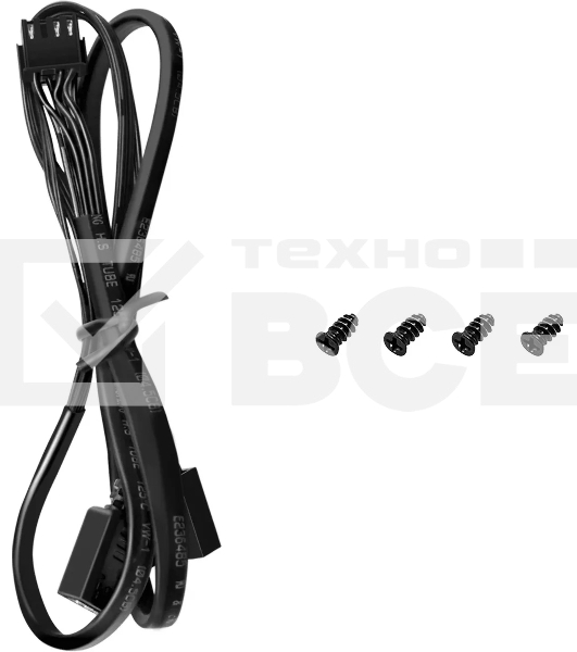 Вентилятор для корпуса DEEPCOOL FD14 ARGB черный, 140 мм, 1650 об/мин, 25.2 дБ, 4 pin