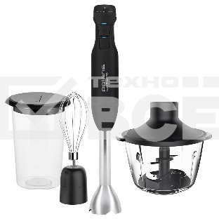 Блендер погружной Polaris PHB 1510GL Silent 1500 Вт, 0.8 л, черный