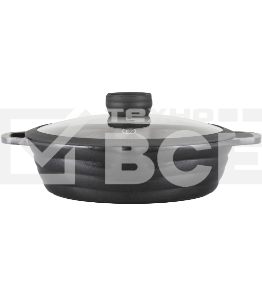 Сотейник Rondell Pacific RDA-1907 d=28см (с крышкой) графитовый