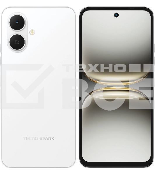 Смартфон Tecno Spark Go 2 3/64Gb, белый