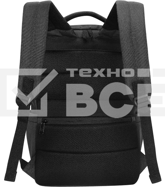 Рюкзак для ноутбука 15.6' Digma Business B1 черный полиэстер (DGbP15B1BK)