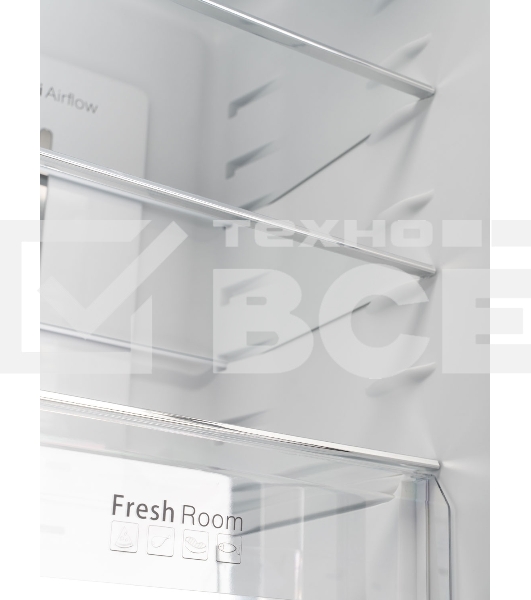 Холодильник DeLonghi DCS 19NFI BB DAMIANO белый двухкамерный 230/100л морозилка снизу, No Frost