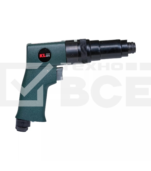 Профессиональный пневмовинтоверт (пневмошуруповерт) Klpro KLHA802 (патрон HEX 1/4, 3-9Hm, 1800 об/мин, воздушный штуцер 1/4)