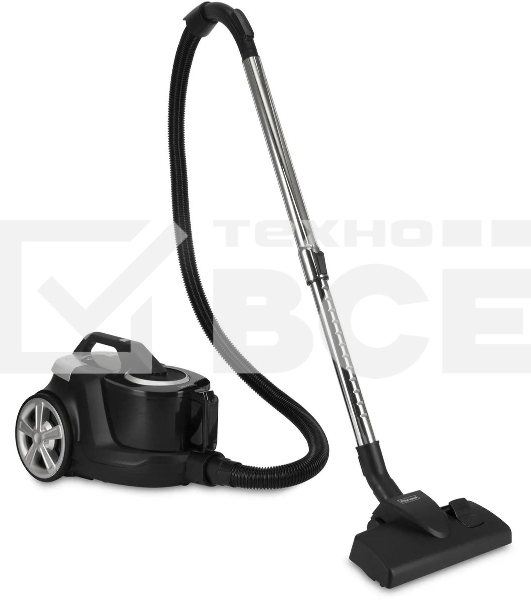 Пылесос Rondell RDE-2060 черный/серый, 500/2400 Вт, уборка сухой, пылесборник контейнер 2.5 л