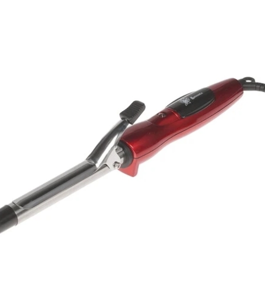 Щипцы для завивки волос Василиса ПЛ1-15 красный/черный, 19 мм, 180 °C, 1 режим