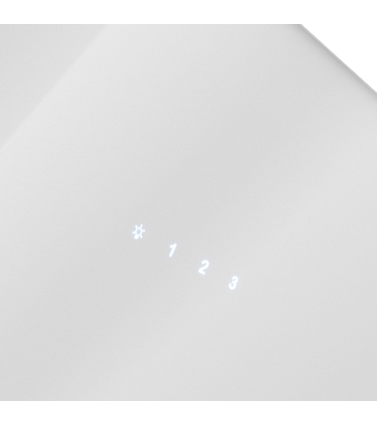 Вытяжка наклонная Elikor Антрацит 60П-650-Е3Д белый, 60 см, 650 куб. м/ч, 60 дБ