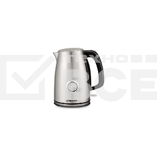 Чайник электрический BRAYER BR1022 2200Вт.1,7 л, STRIX, стальной, термометр.