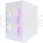 Компьютерный корпус 1STPLAYER DK D3-B White / mATX / 1x120mm & 2x140mm LED fans inc. / D3-B-WH-2F1P-W-1F1-W, фото3