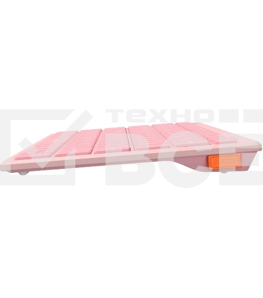 Клавиатура A4Tech Fstyler FBX51C розовый USB беспроводная BT/Radio slim Multimedia
