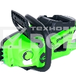 Цепная пила аккумуляторная GreenWorks GD40CS20Xk4, 40V, 40 см, 2000 Вт, бесщеточная,  c 1хАКБ 4 Ач И ЗУ (2008807UB), фото5
