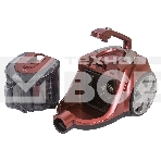 Пылесос Supra VCS-2555 красный, 440/2500 Вт, уборка сухая, пылесборник контейнер, 2.6 л, фото4