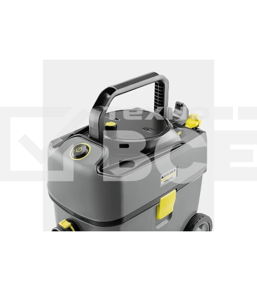 Пылесос Karcher T 15/1 серый/черный, 585 Вт, уборка сухая, пылесборник мешок/контейнер, 15 л