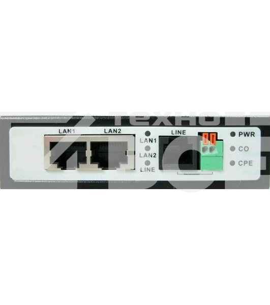 Удлинитель Ethernet Osnovo TR-IP2 (VDSL) на 2 порта до 3000м (необходимо 2 устройства)