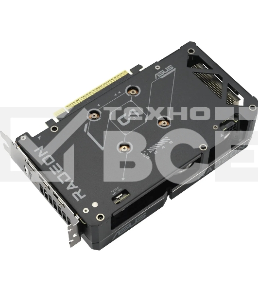 Видеокарта Asus PCI-E 5.0 DUAL-RX9060XT-16G AMD Radeon RX 9060XT 16Gb 128bit GDDR6 2550/20000 HDMIx1 DPx2 HDCP Ret