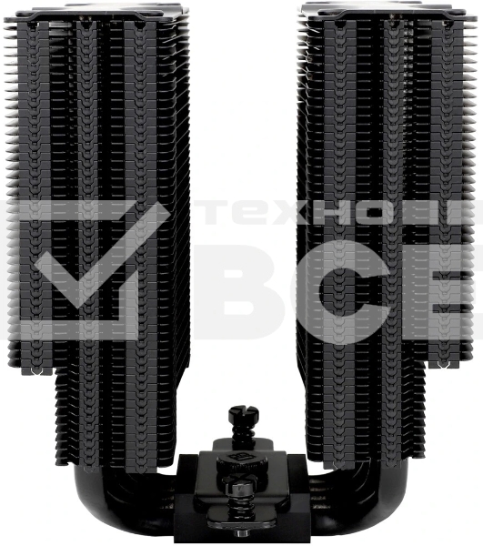 Кулер для процессора Thermalright Frost Coммander 140 черный (4-pin PWM, 158мм, Ni/CU, 8x5мм, 1x120мм+1x140мм, 82CFM/95.5CFM, 29.6dBA/30.2dBA, 1850RPM/1800RPM, S: 1700, 1200, 20XX, 115X, AM5, AM4)