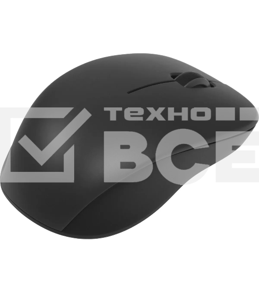 Мышь беспроводная Xiaomi Wireless Mouse Comfort Edition черный, 1200 dpi, радиоканал, USB, кнопки - 3