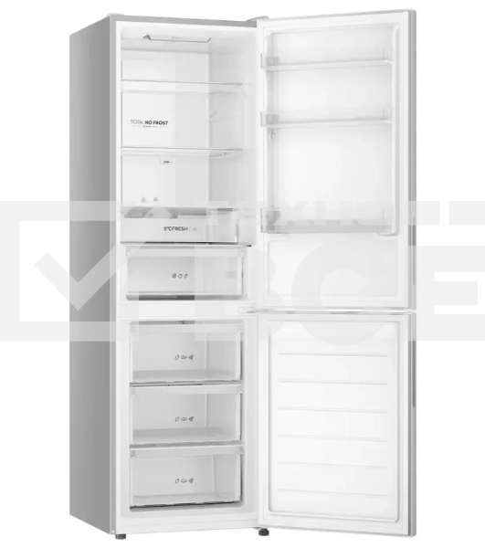 Холодильник Haier CEF536CSG серебристый двухкамерный 240/105 л морозилка снизу, No Frost