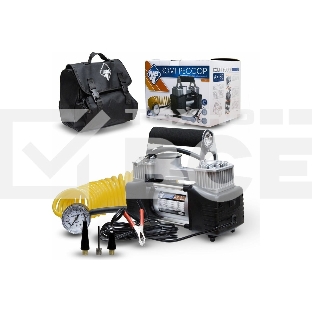 Автомобильный компрессор NOVA BRIGHT АК-85 металлический корпус, в сумке 44278