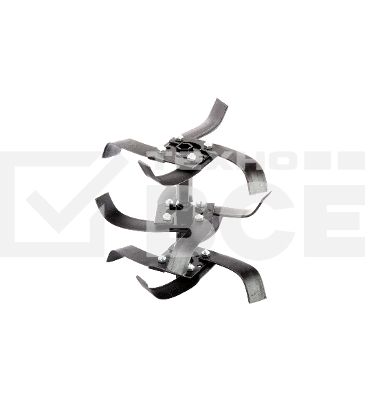 Мотоблок Denzel DPT-270X, 7 л.с., диск.сцеп, шир 90 см, глуб 35 см, фрез 3х4, ВОМ, передачи 2В/1Н