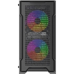 Компьютерный корпус Powercase Mistral Micro X3B ARGb, Tempered Glass, 3x 120мм ARGb PWM Fan, черный, mATX (CMMXB-A3), фото8