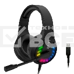 Гарнитура проводная с микрофоном A4Tech Bloody G230 черный 2м накладные USB оголовье (G230), фото2