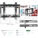 Кронштейн для телевизора Arm Media STEEL-6 черный, 15'-47' макс. 35 кг, настенный, наклон, фото6