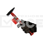 Молоток слесарный Matrix optimal 200 г, фибергласовая обрезиненная рукоятка, квадратный боек, фото6