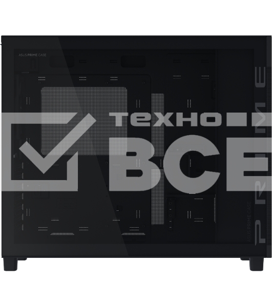 Корпус ASUS Prime AP303 TG, Midi-Tower, чёрный, 1 x 120 мм