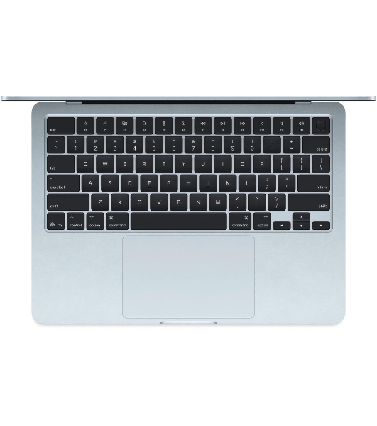 Ноутбук Apple 13-inch MacBook Air/13.6'/IPS/Apple M4 10 core/16Gb/256Gb SSD/Apple graphics 8 core/macOS/голубой/1.24kg