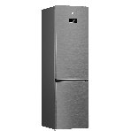 Холодильник Beko B3RCNK405HDX нержавеющая сталь двухкамерный морозилка снизу, No Frost, фото2