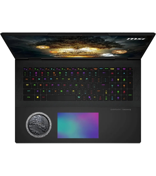 Ноутбук MSI Titan Dragon Edition 18 HX A2XWIG-1020RU Core Ultra 9 285HX 64Gb SSD4Tb NVIDIA GeForce RTX5080 16Gb 18' IPS UHD+ (3840x2400) Windows 11 Home black WiFi BT Cam (9S7-1824A5-1020)