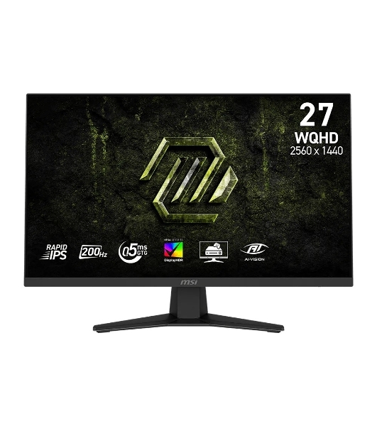 Монитор MSI 27' MAG 274QF E20, 16:9, IPS, QHD, 0,5ms, 300cd, 200Hz, HDMI, DP