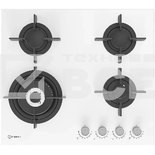Газовая варочная поверхность Indesit INGT 62 IC/WH белый