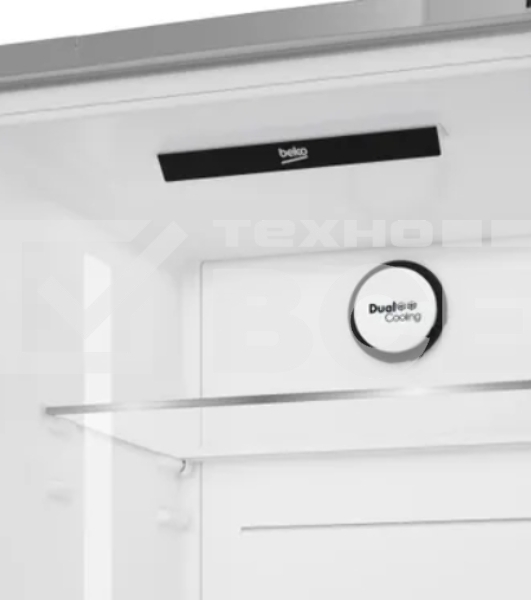 Холодильник Beko B3R0CNK362HS серебристый двухкамерный 220/100л морозилка снизу