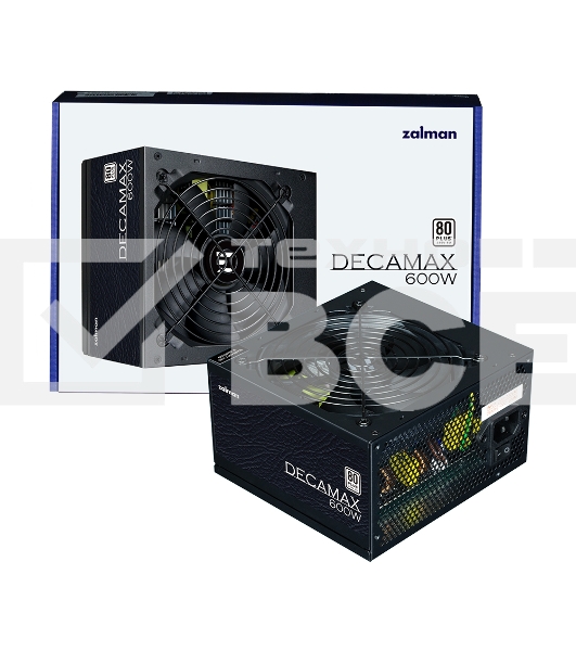 Блок питания Zalman ZM600-LX3, 600Вт, 80 PLUS, 120мм, черный
