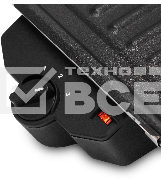 Гриль-пресс Vitek VT-2633 (SR) серебро/черный