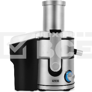 Соковыжималка центробежная Rondell 1501-RE-01, 1200Вт, 1100мл, серебристый