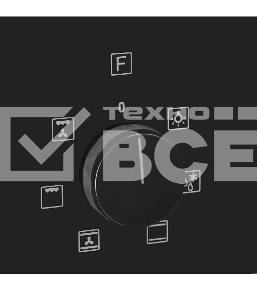 Духовой шкаф электрический Hyundai 6006.03 BG черное стекло