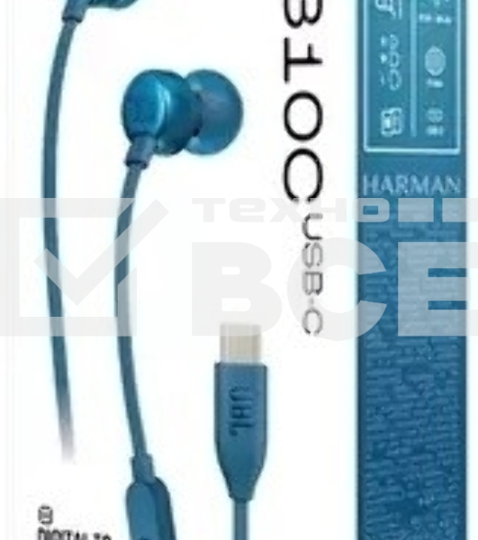 Наушники JBL Tune 310C  синий