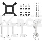 Система жидкостного охлаждения DEEPCOOL LD240 WH белый, 120 мм, алюминий/медь, 2400 об/мин, 38.71 дБ, 4 pin, 280 Вт, фото3