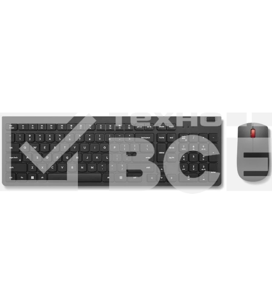 Клавиатура Lenovo Essential Gen2 черный беспроводная BT slim (4X31N50736)