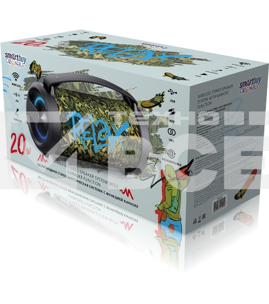 Колонка беспроводная Smartbuy (SBS-5400) RELAX, черный