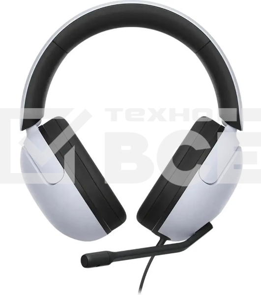 Гарнитура Sony INZONE H3 чёрный/белый, проводная, USB, совместимость с PS5