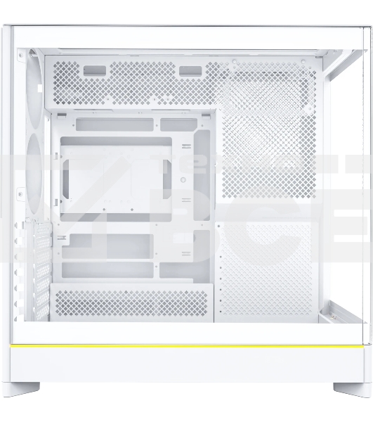 Компьютерный корпус Montech HS02 белый без БП ATX 4x140мм 2xUSB 3.0 audio bott PSU