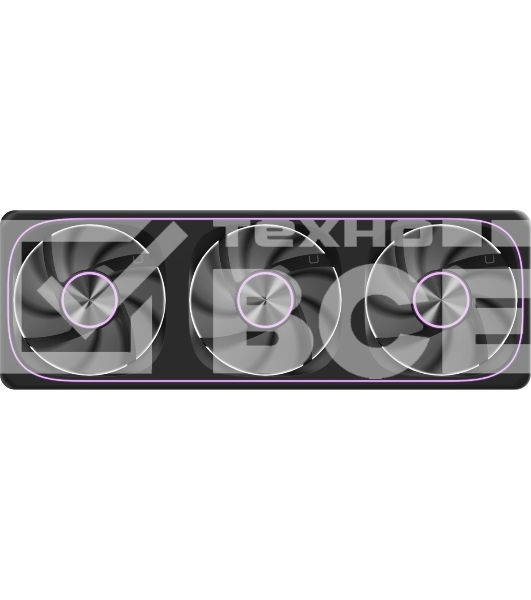 Вентилятор для корпуса Formula Air Fusion 3 BK ARGb 360х120x28 черный 4-pin 34.95дБ Ret