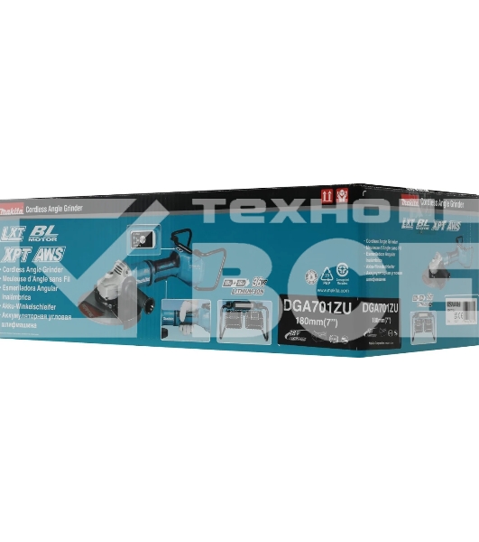 Угловая шлифовальная машина (болгарка) Makita DGA701ZU шлифмашина угл