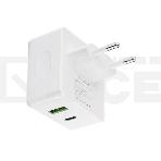 Сетевое зарядное устройство Maxvi CHL-603PD Type-C\USB 30W 6A (3A+3A) PD QC3.0, белый, фото9