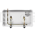 Плита настольная газовая Centek CT-1524 (белый), 2 конфорки, сменная форсунка баллон/магистраль, фото6